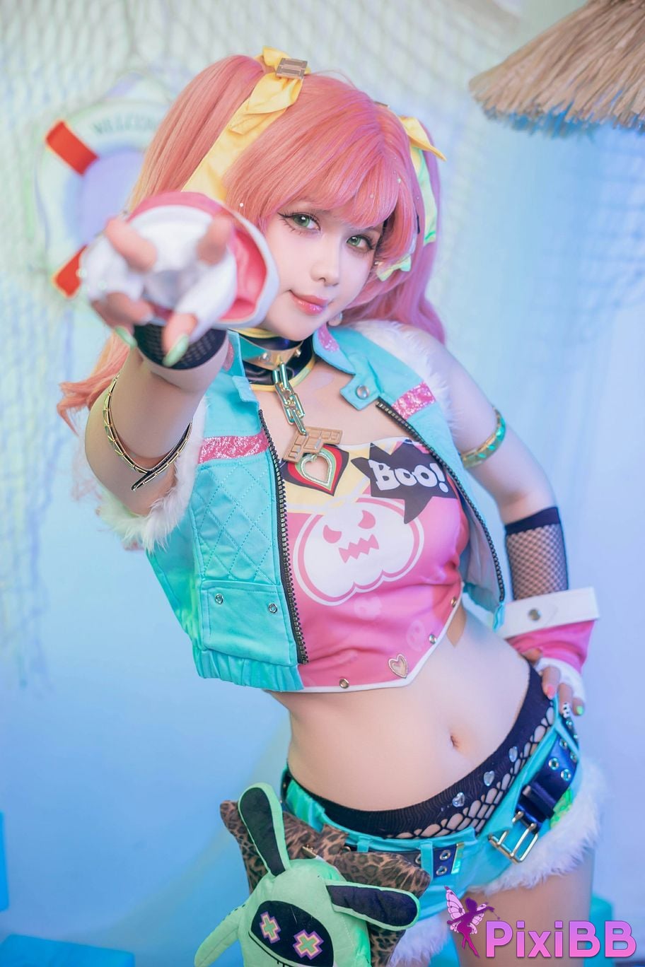 Cosplayer Pyon absolute zero Nicole sly sweetheart PixiBB.COM 064