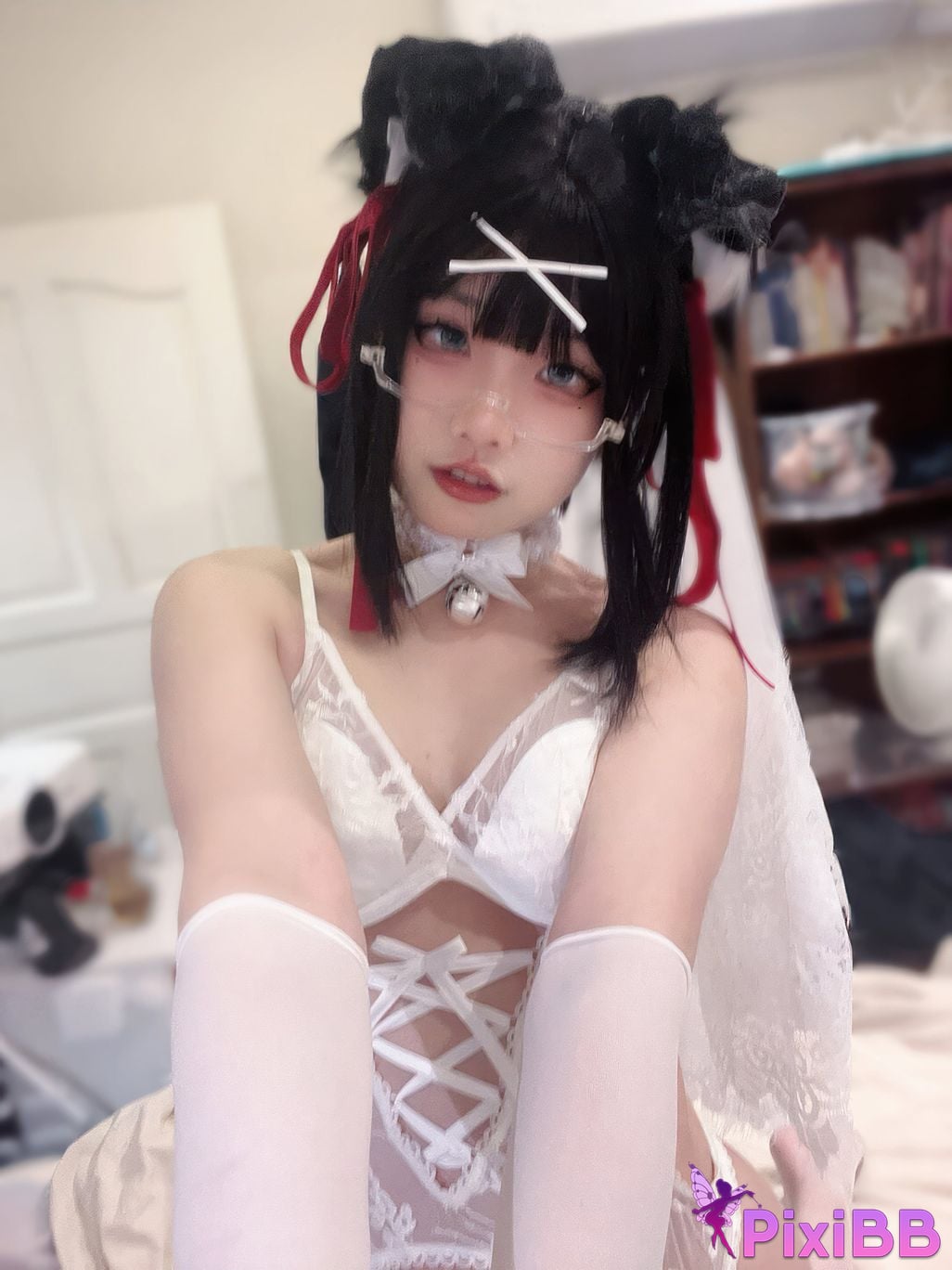 Cosplayer Nagi Shimizu puppy wedding PixiBB.COM 023