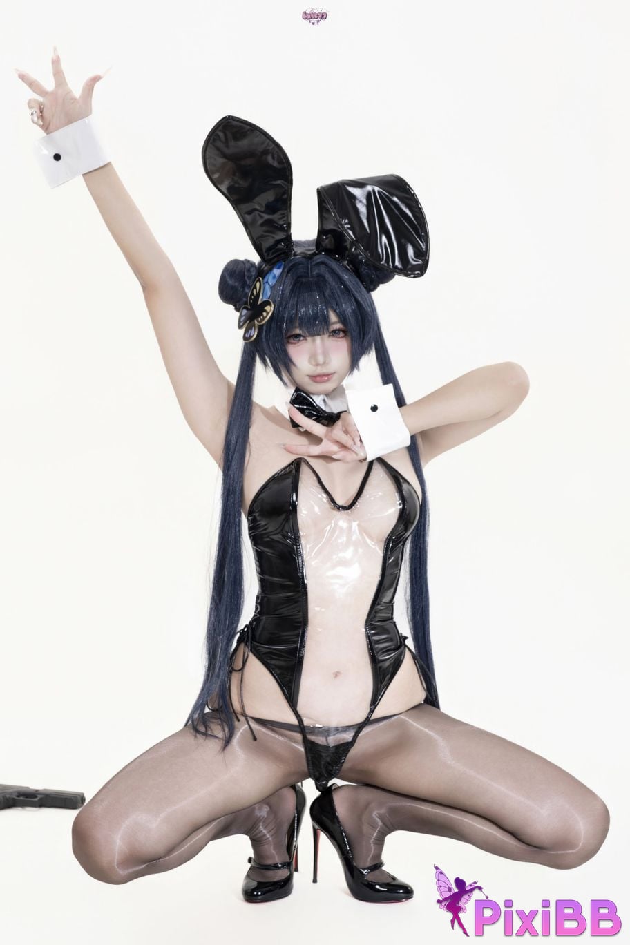 Cosplayer Qiqi be good Azure Files Feisaki bunny girl PixiBB.COM 007