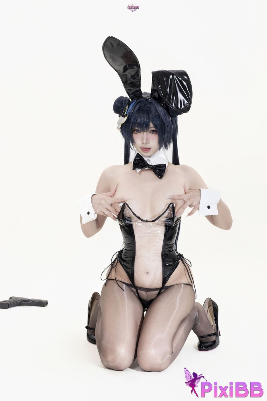 Cosplayer Qiqi be good Azure Files Feisaki bunny girl PixiBB.COM 010