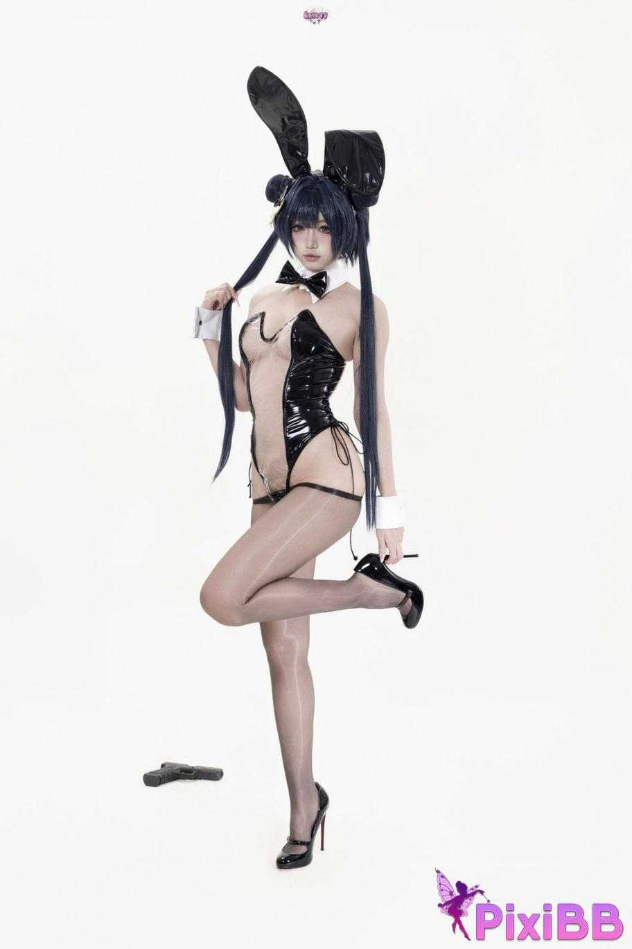 Cosplayer Qiqi be good Azure Files Feisaki bunny girl PixiBB.COM 020