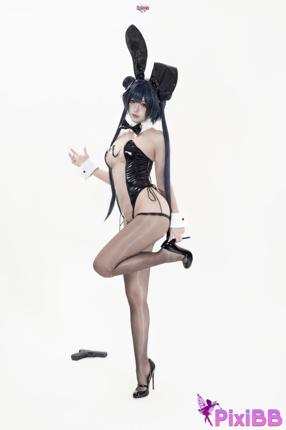 Cosplayer Qiqi be good Azure Files Feisaki bunny girl PixiBB.COM 021