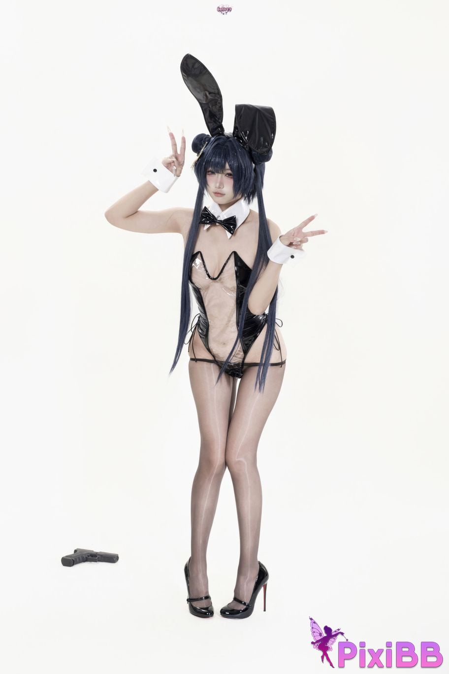 Cosplayer Qiqi be good Azure Files Feisaki bunny girl PixiBB.COM 024