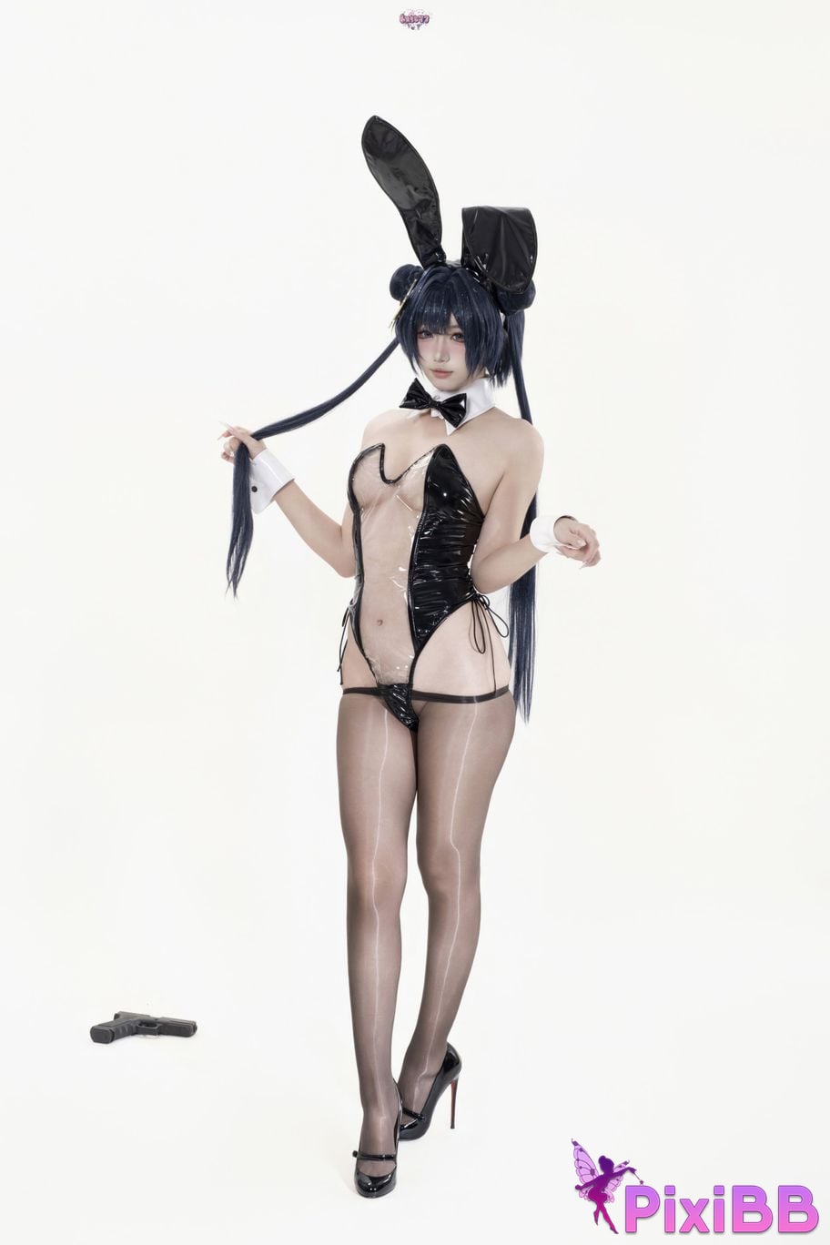 Cosplayer Qiqi be good Azure Files Feisaki bunny girl PixiBB.COM 025