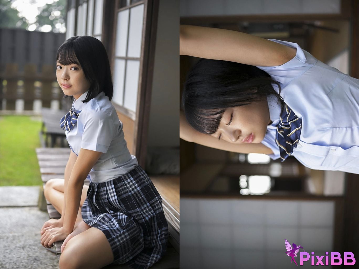 Japanese Idol Amu Tsubura grain music Youth. Aoharu Vol.3 PixiBB.COM 034