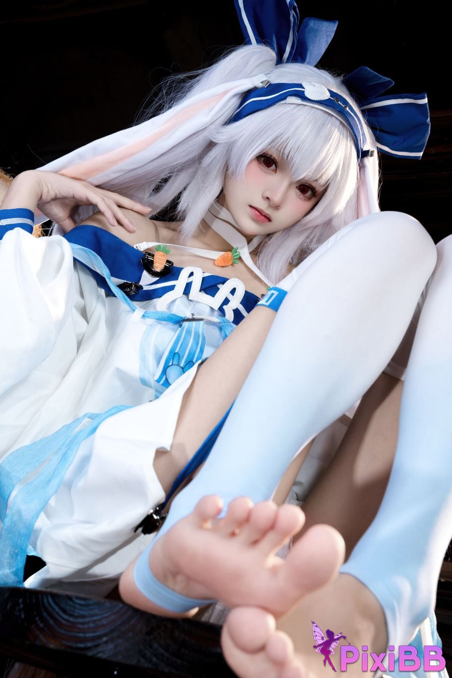Cosplayer Jiuqi Meow azur lane Lafite ll PixiBB.COM 005