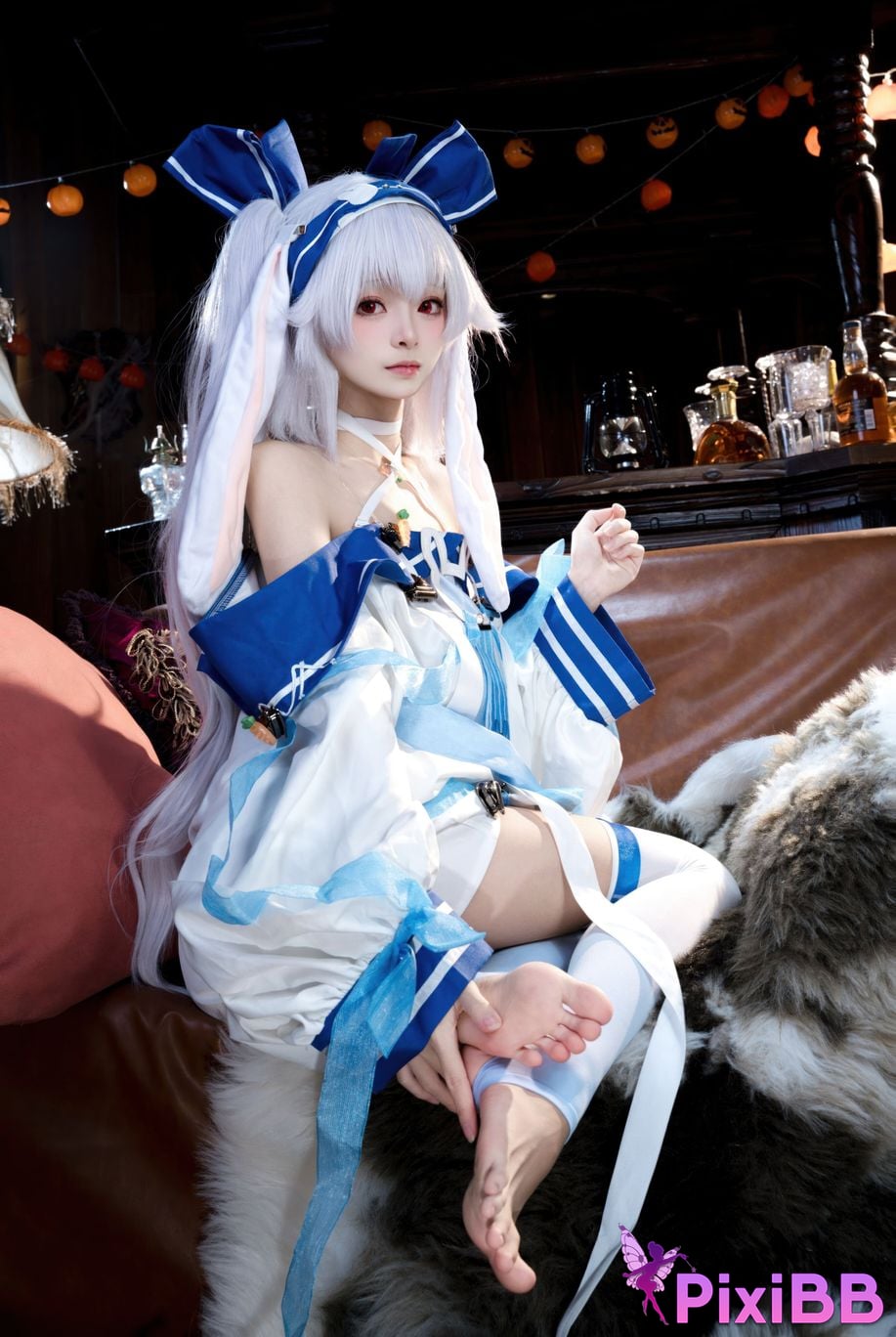 Cosplayer Jiuqi Meow azur lane Lafite ll PixiBB.COM 006