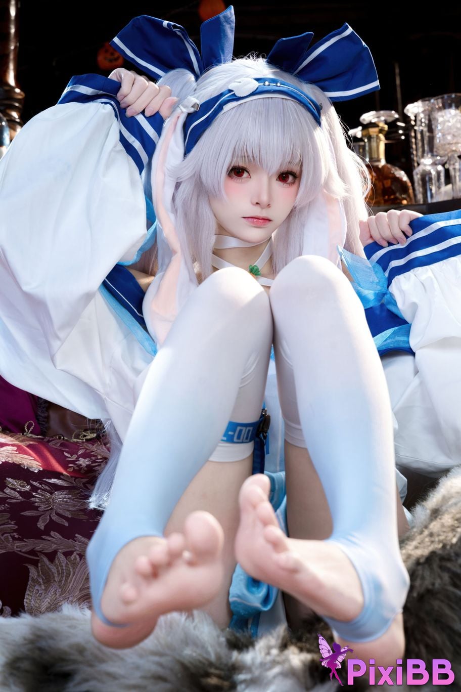 Cosplayer Jiuqi Meow azur lane Lafite ll PixiBB.COM 022