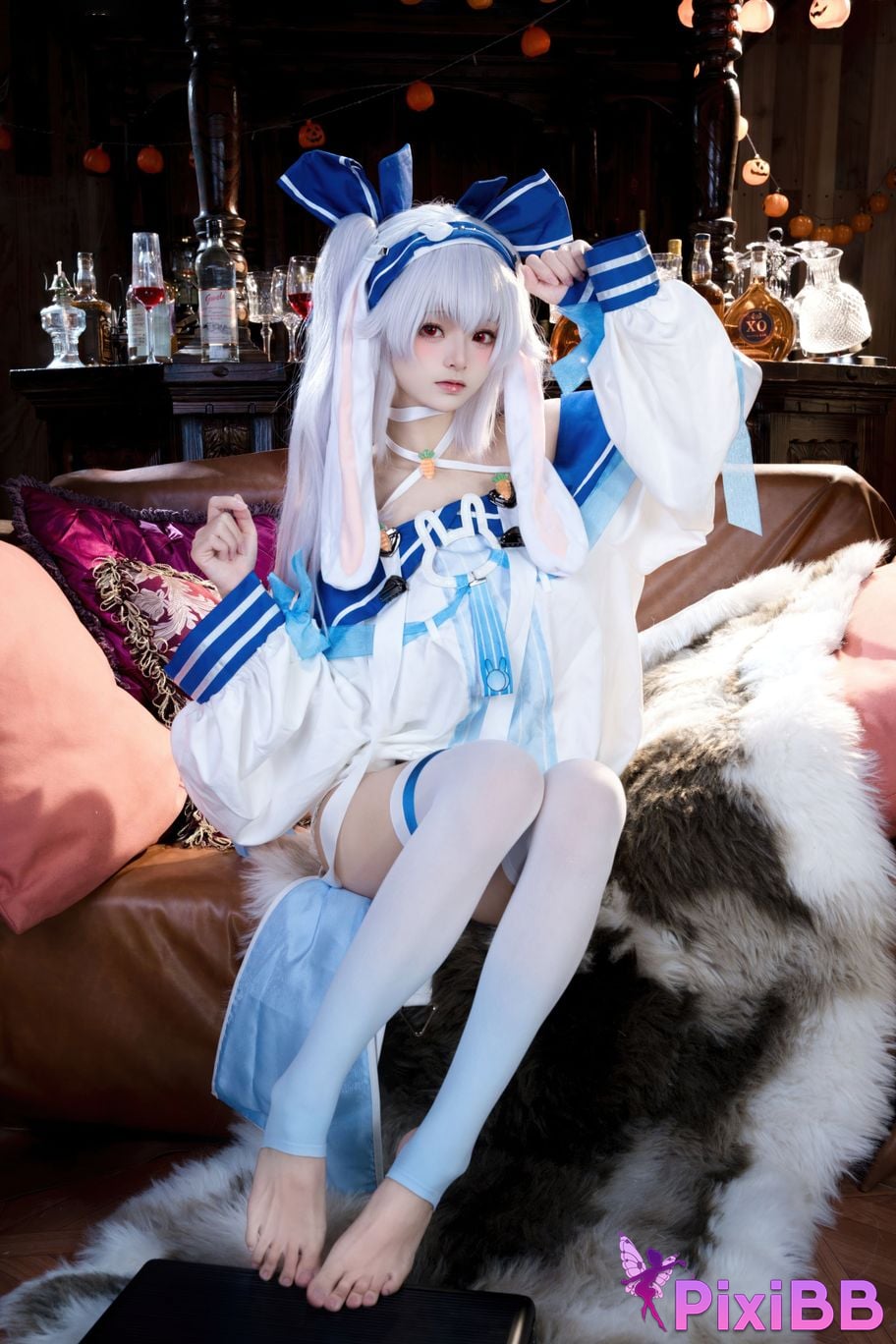 Cosplayer Jiuqi Meow azur lane Lafite ll PixiBB.COM 028