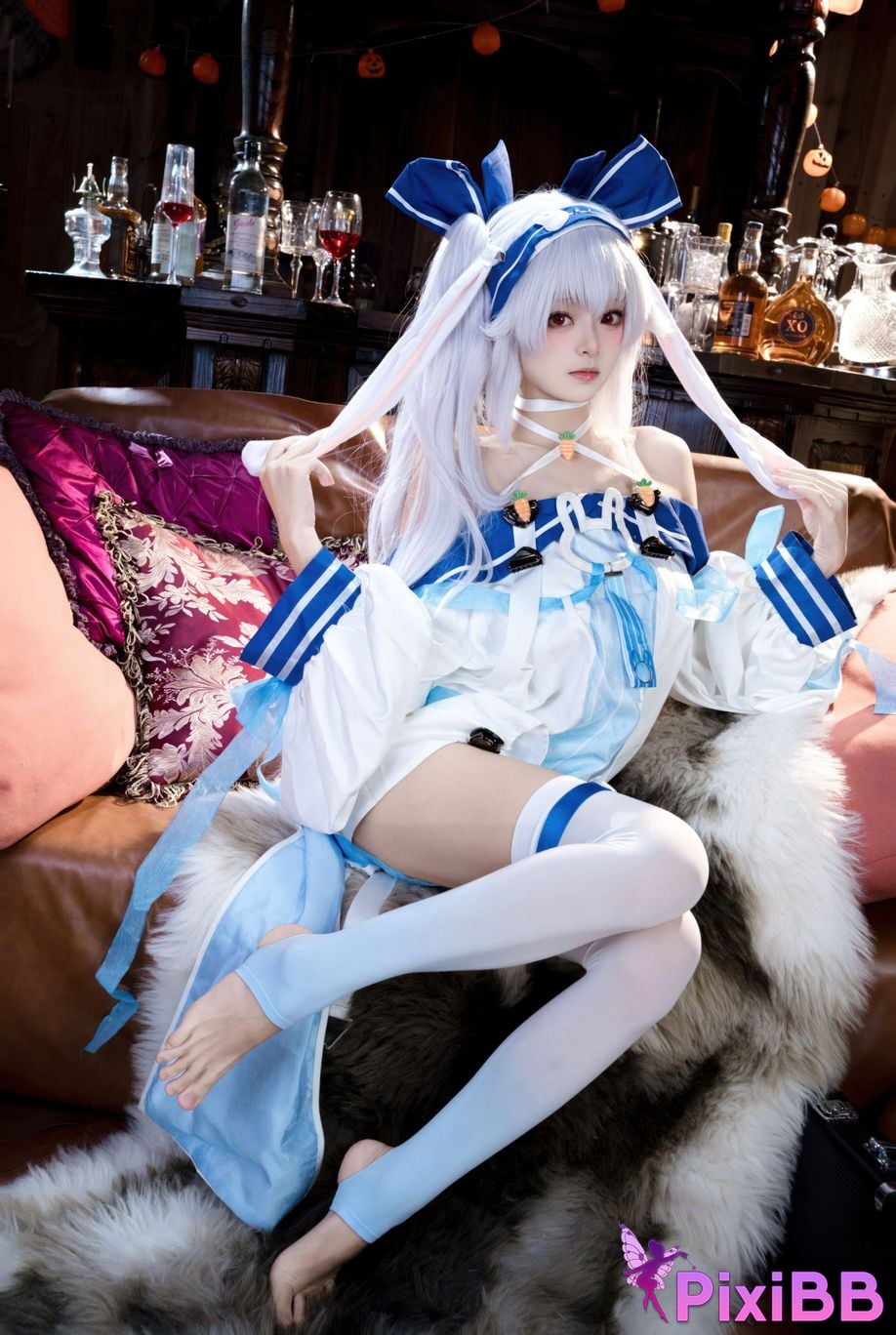 Cosplayer Jiuqi Meow azur lane Lafite ll PixiBB.COM 031