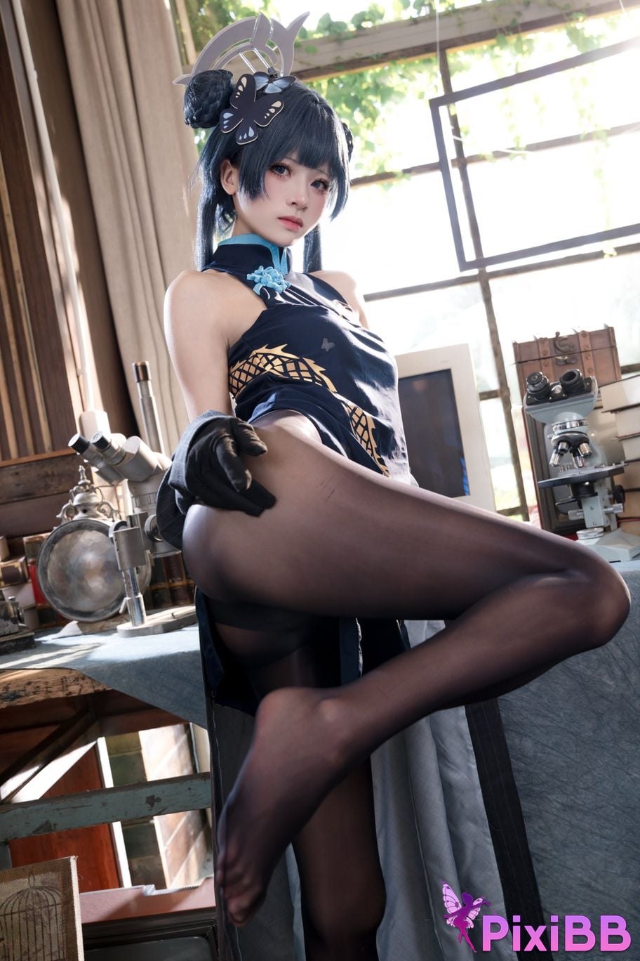 Cosplayer Jiuqi Meow Hizakibara skin PixiBB.COM 008