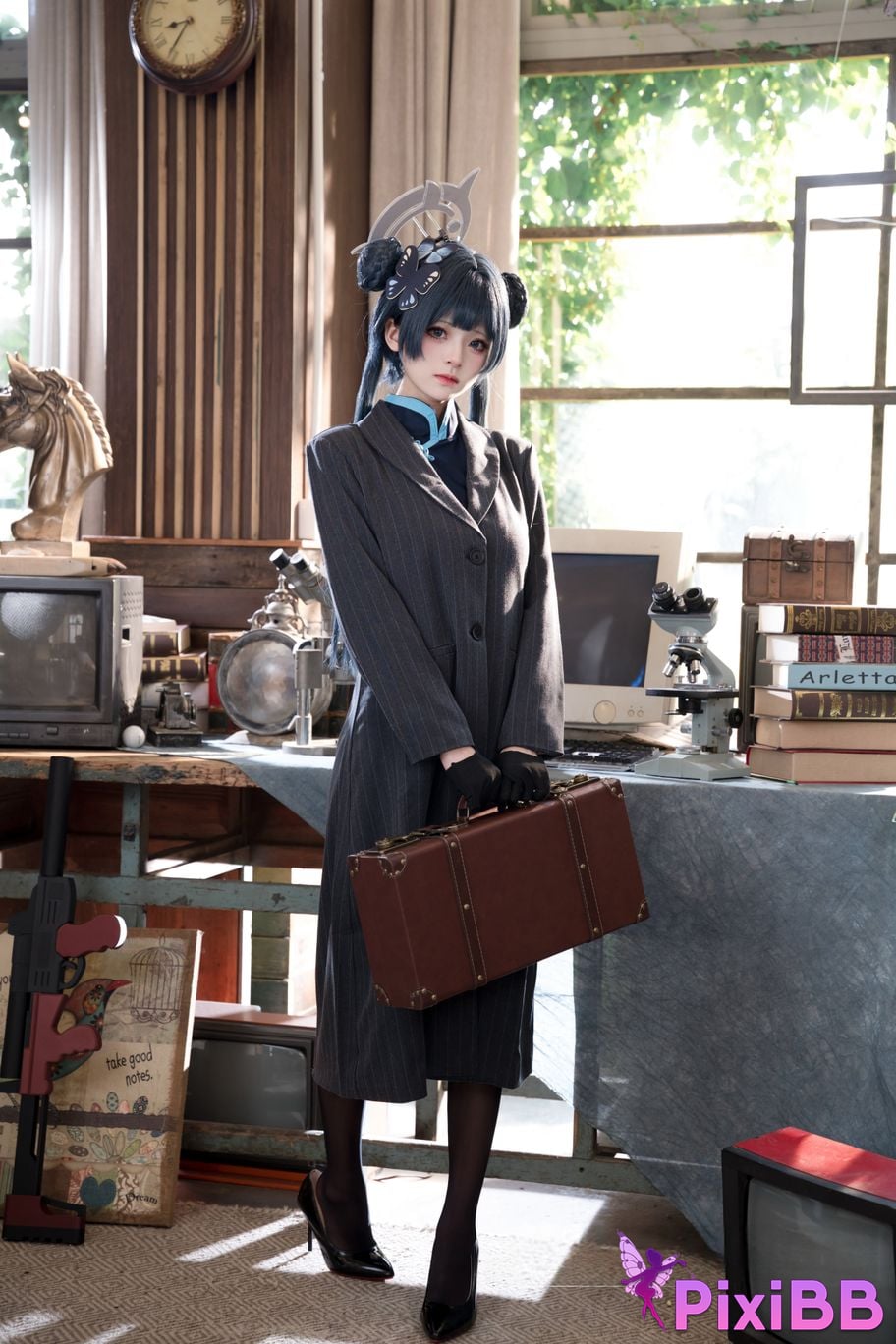 Cosplayer Jiuqi Meow Hizakibara skin PixiBB.COM 019
