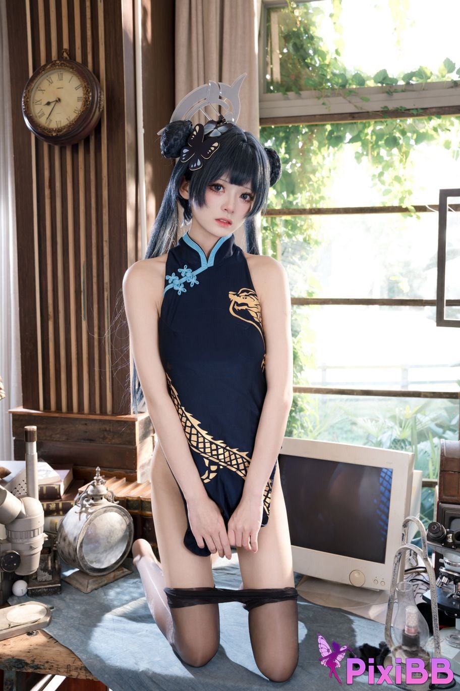 Cosplayer Jiuqi Meow Hizakibara skin PixiBB.COM 021