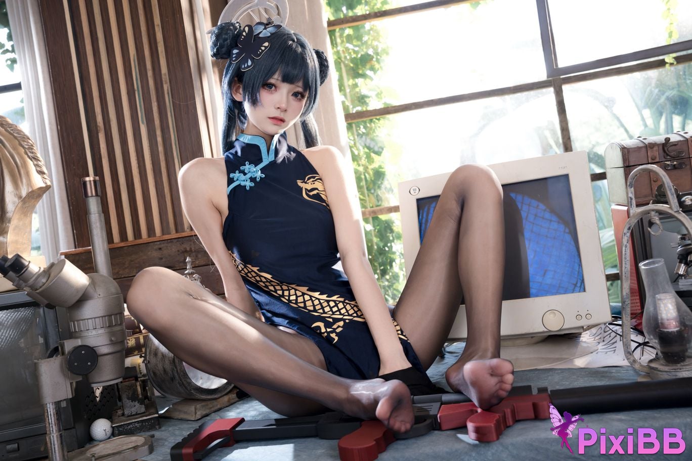 Cosplayer Jiuqi Meow Hizakibara skin PixiBB.COM 023