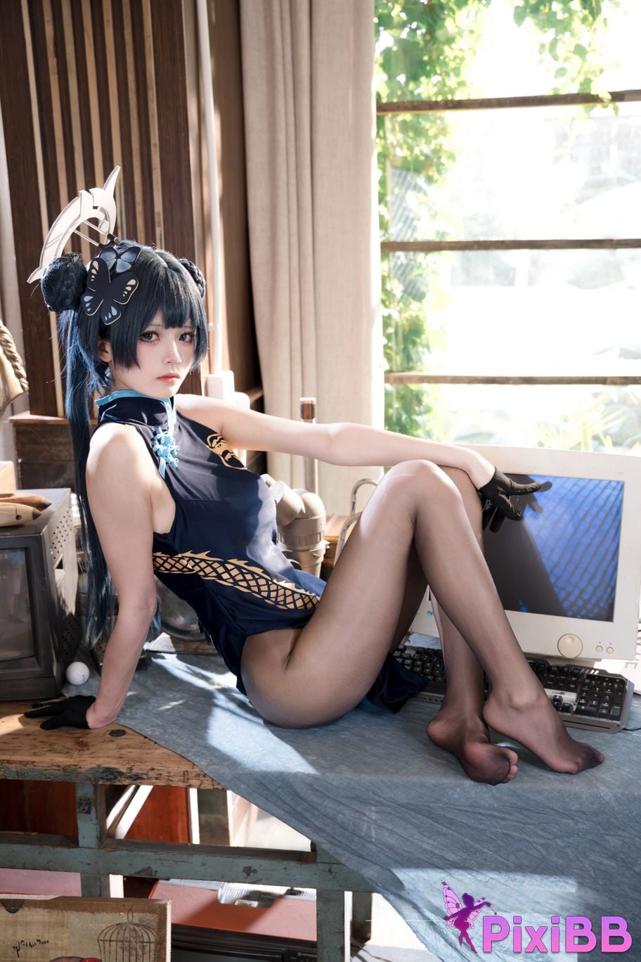 Cosplayer Jiuqi Meow Hizakibara skin PixiBB.COM 029