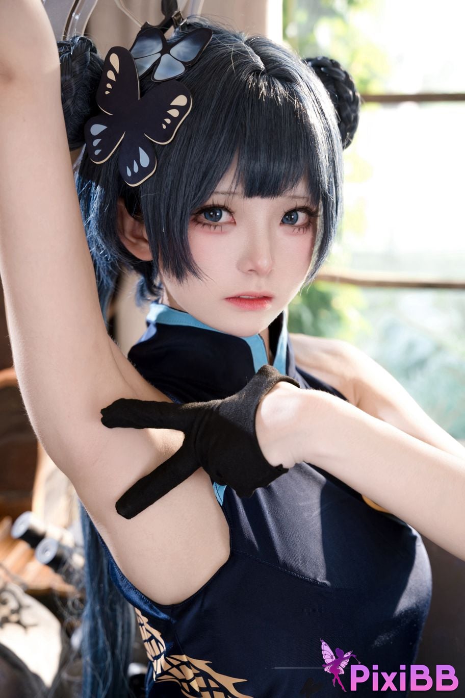 Cosplayer Jiuqi Meow Hizakibara skin PixiBB.COM 036