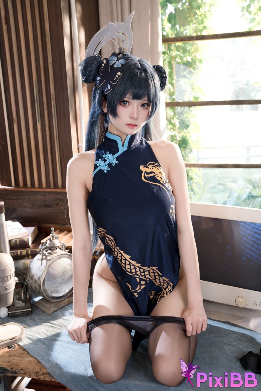 Cosplayer Jiuqi Meow Hizakibara skin PixiBB.COM 038