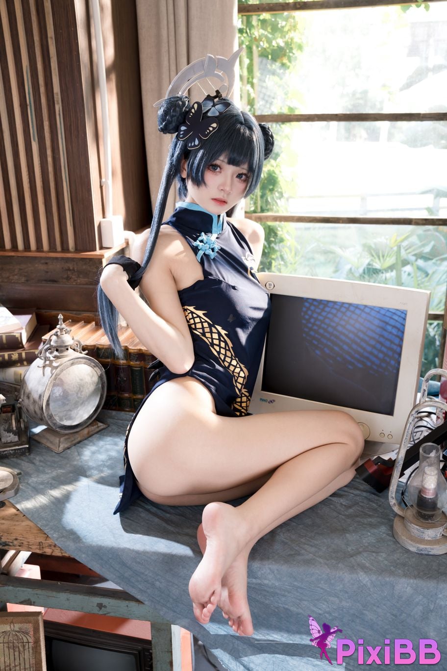 Cosplayer Jiuqi Meow Hizakibara skin PixiBB.COM 043