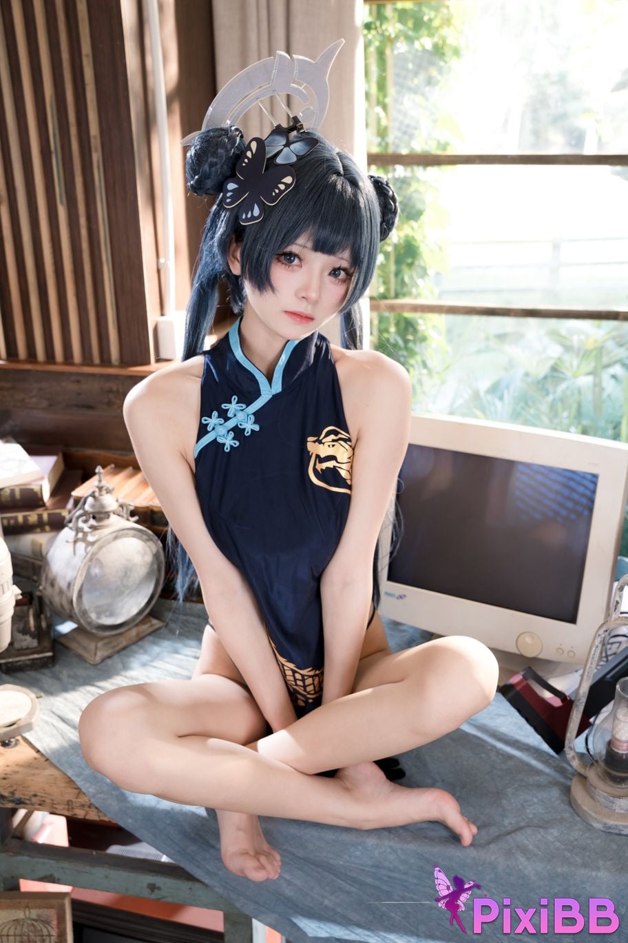 Cosplayer Jiuqi Meow Hizakibara skin PixiBB.COM 052