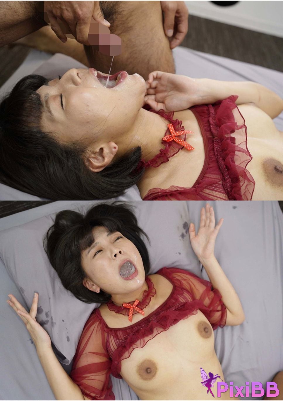 Japanese Idol Hotaru Nogi 119 First bukkake released SODstar Dengeki transfer PixiBB.COM 019