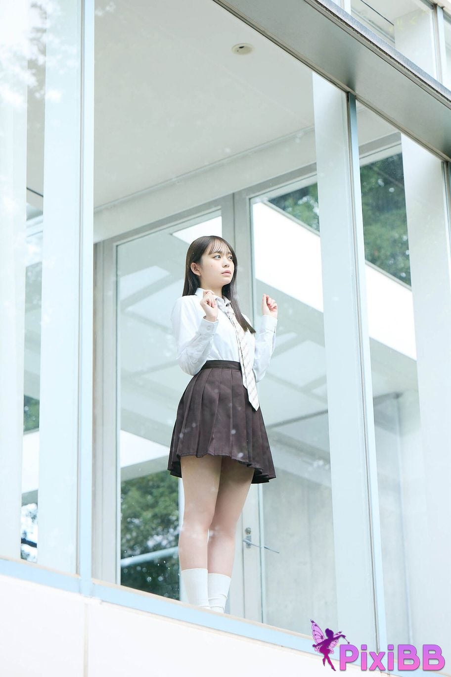 Japanese Idol Mai Horai Penglai dance Transparent Depth PixiBB.COM 039