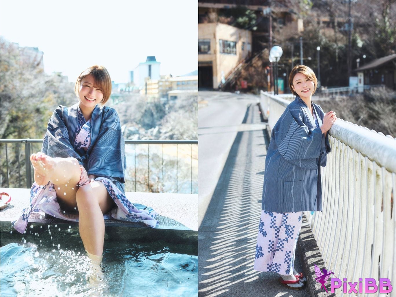 Japanese Idol ENA Intense sex appeal from a former school nurse SPA digital photo book PixiBB.COM 002