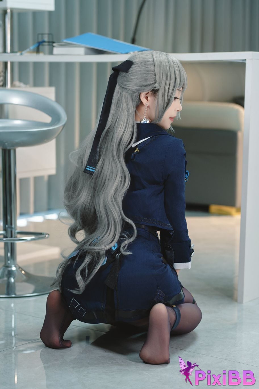 Cosplayer Bangni Bonnie Bronya Collapse PixiBB.COM 073