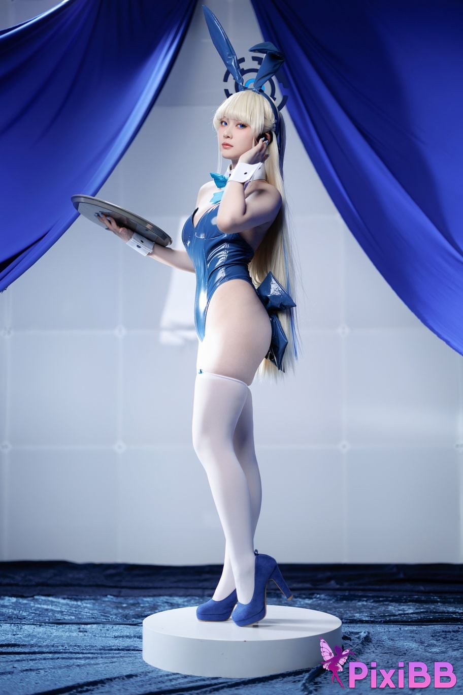 Cosplayer Island fish Azure Files Flying Birds and Horses bunny girl S PixiBB.COM 001