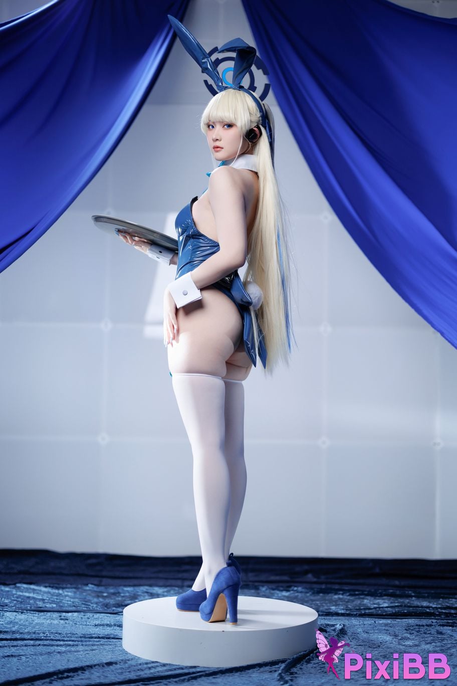 Cosplayer Island fish Azure Files Flying Birds and Horses bunny girl S PixiBB.COM 002