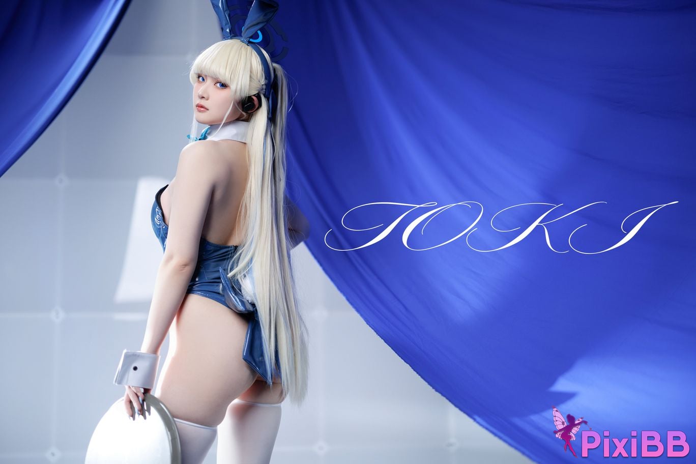 Cosplayer Island fish Azure Files Flying Birds and Horses bunny girl S PixiBB.COM 006