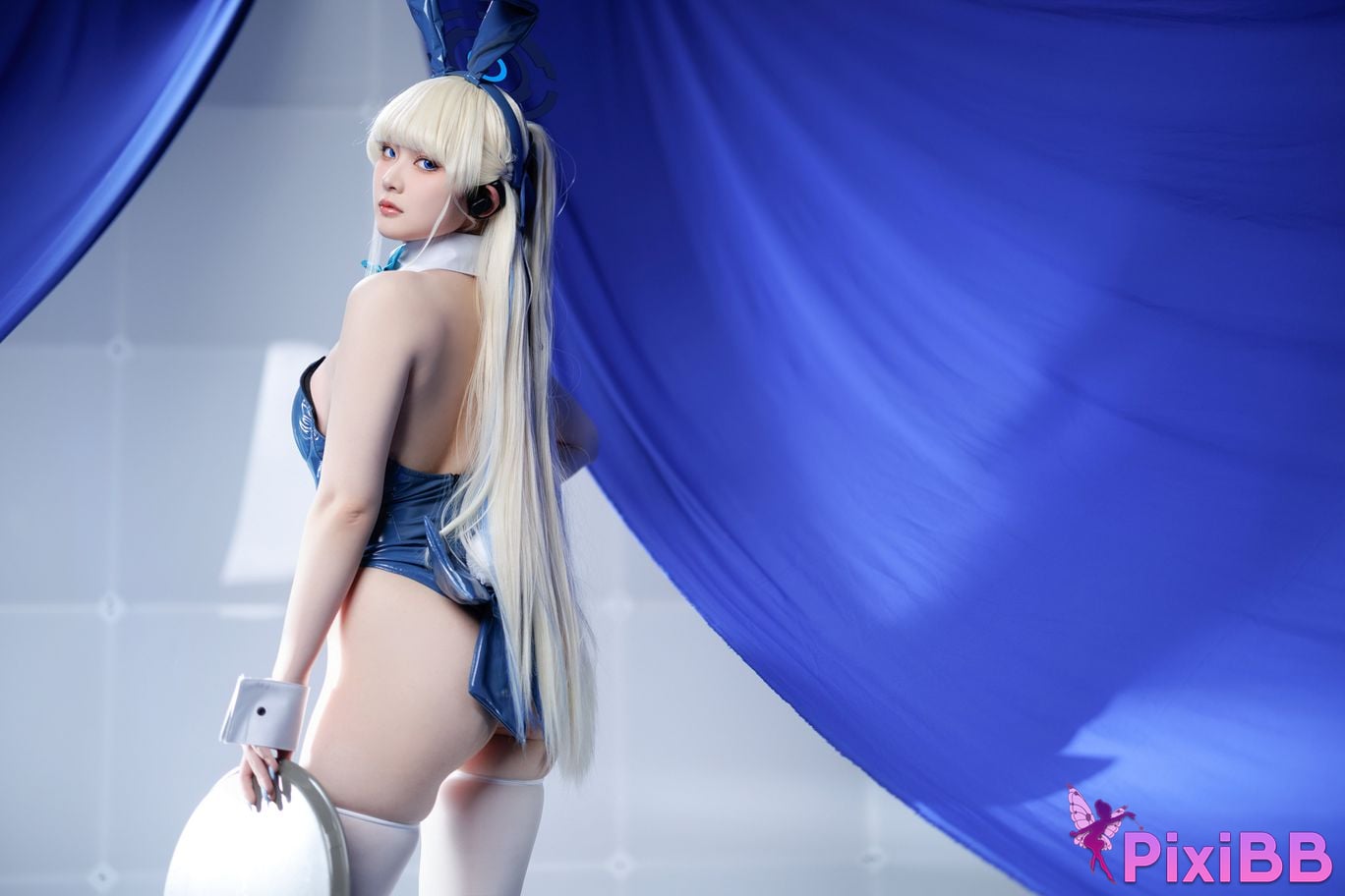 Cosplayer Island fish Azure Files Flying Birds and Horses bunny girl S PixiBB.COM 007