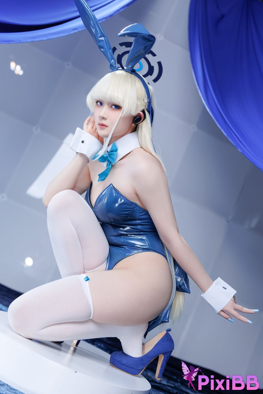 Cosplayer Island fish Azure Files Flying Birds and Horses bunny girl S PixiBB.COM 014