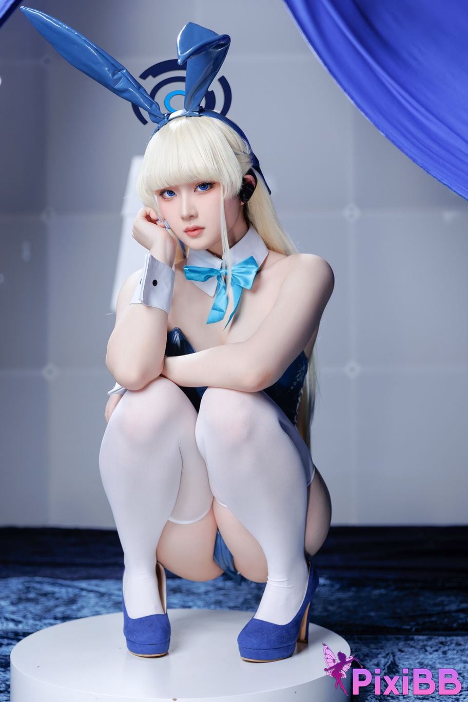 Cosplayer Island fish Azure Files Flying Birds and Horses bunny girl S PixiBB.COM 016