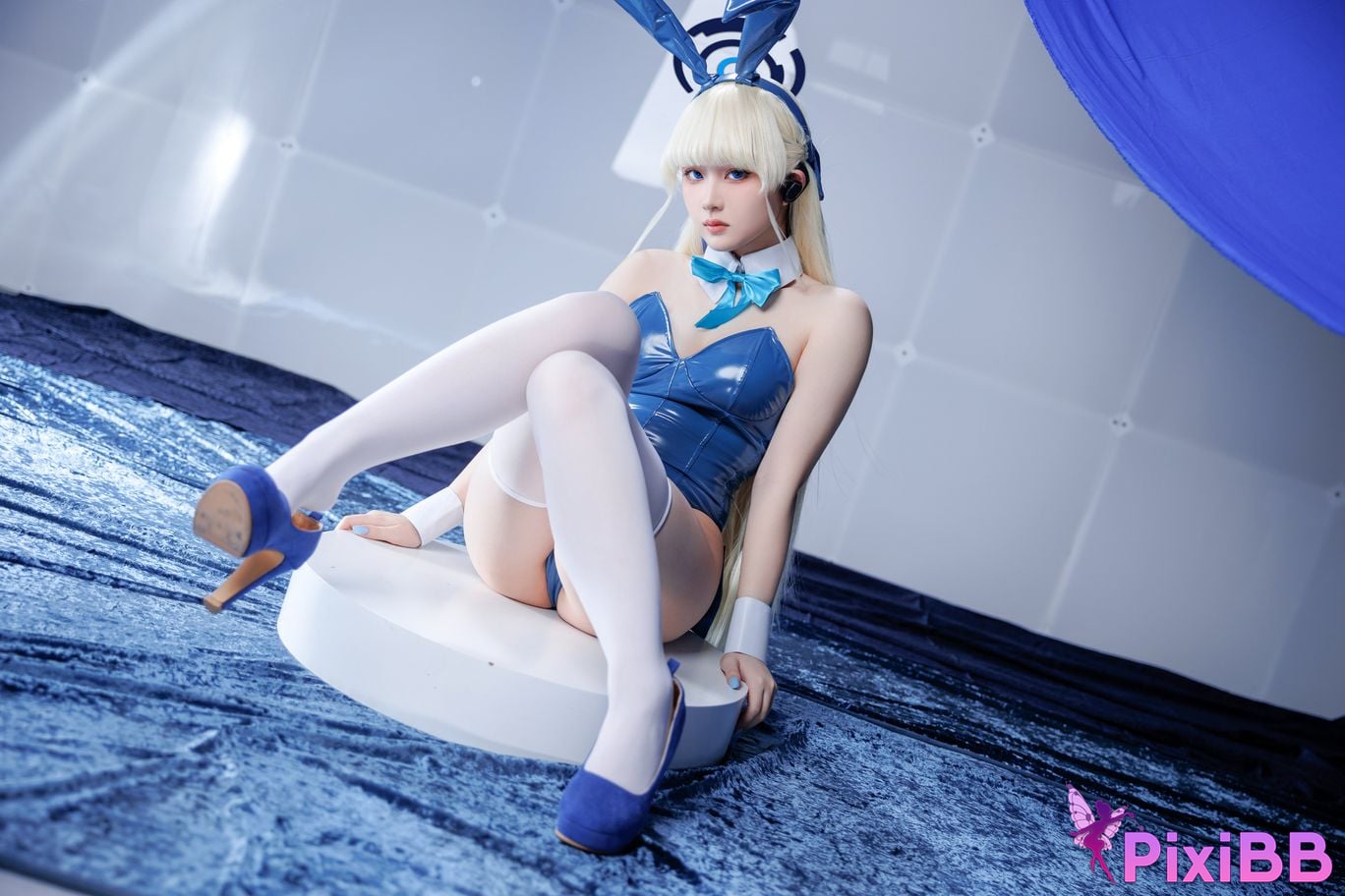 Cosplayer Island fish Azure Files Flying Birds and Horses bunny girl S PixiBB.COM 017