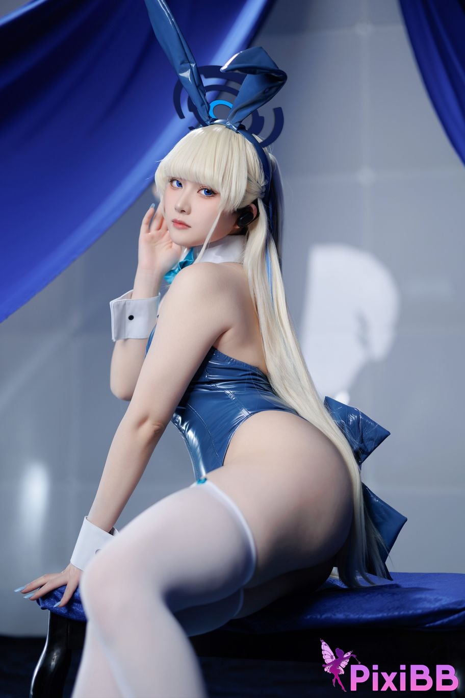 Cosplayer Island fish Azure Files Flying Birds and Horses bunny girl S PixiBB.COM 028