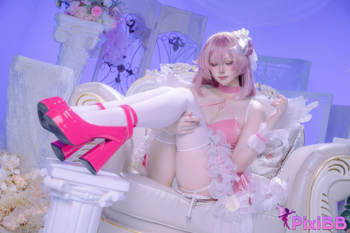 Cosplayer Island fish dorothy dawn party PixiBB.COM 030