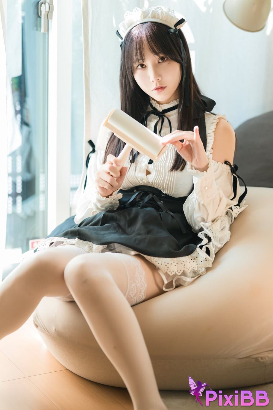 Cosplayer Kenken C106 Real publication Guragura What I want to do with my favorite maidroid PixiBB.COM 025