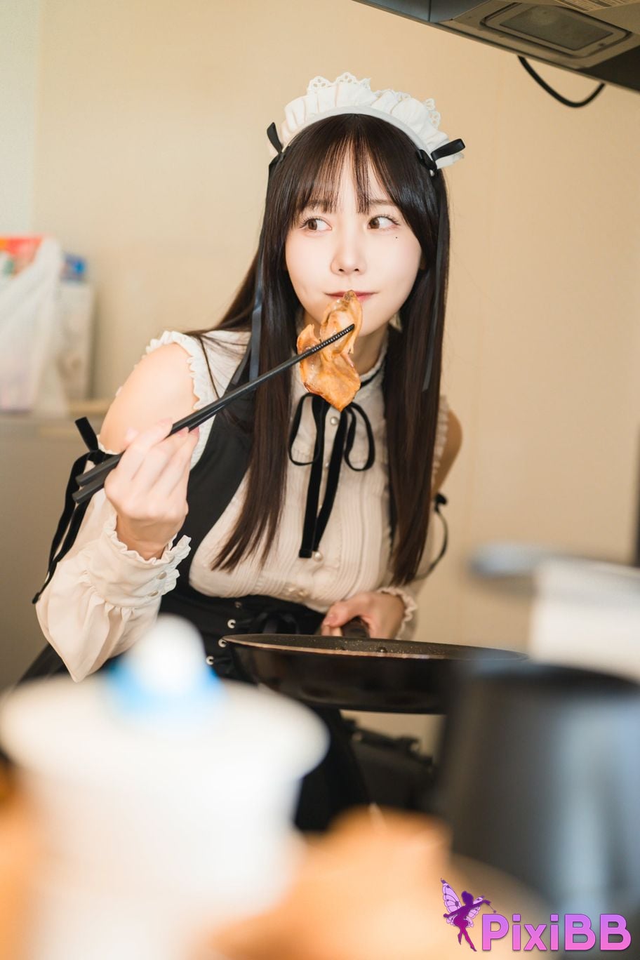 Cosplayer Kenken C106 Real publication Guragura What I want to do with my favorite maidroid PixiBB.COM 031