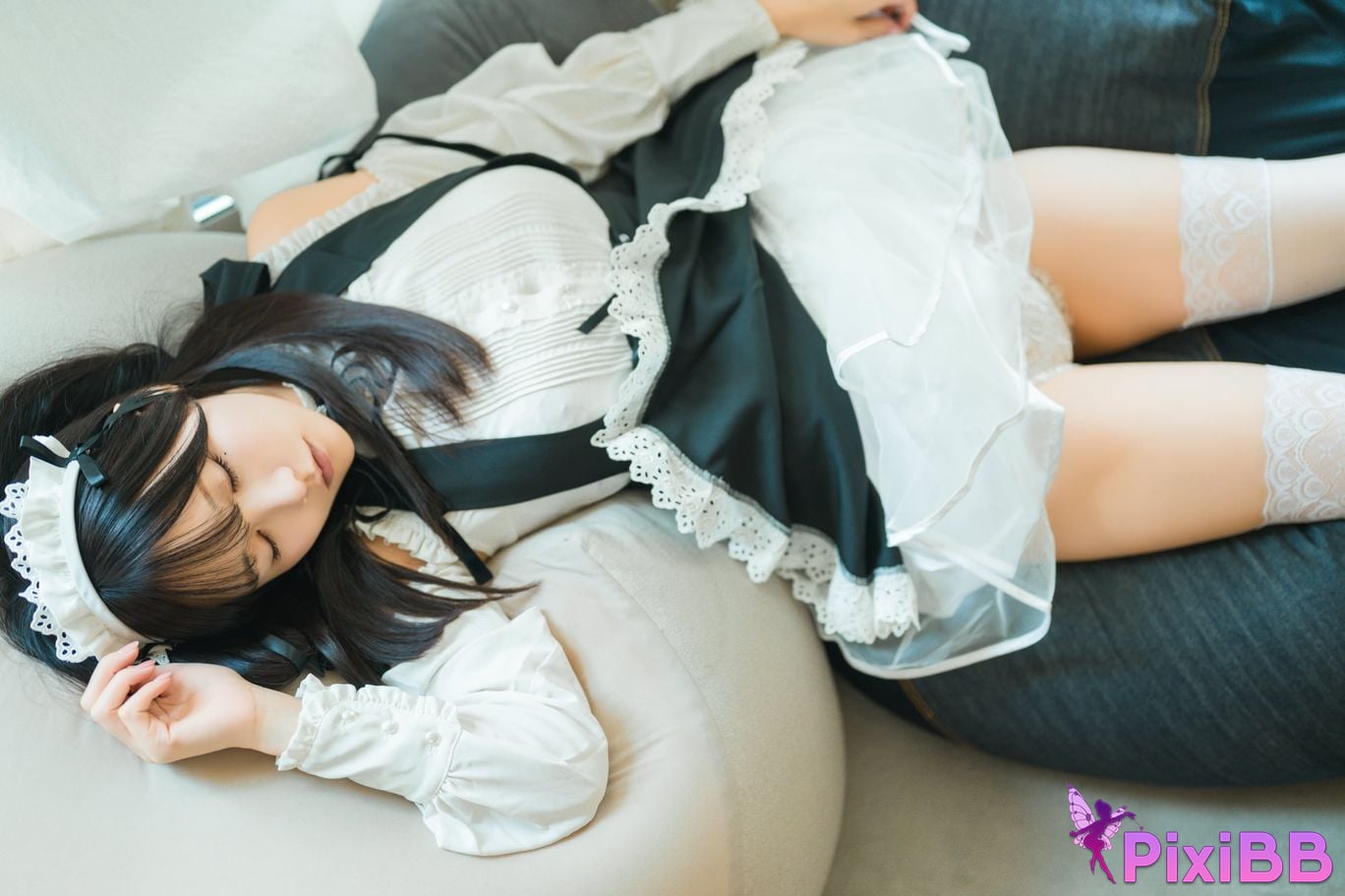 Cosplayer Kenken C106 Real publication Guragura What I want to do with my favorite maidroid PixiBB.COM 044