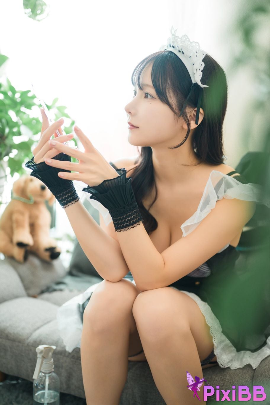 Cosplayer Kenken C106 Real publication Guragura What I want to do with my favorite maidroid PixiBB.COM 061