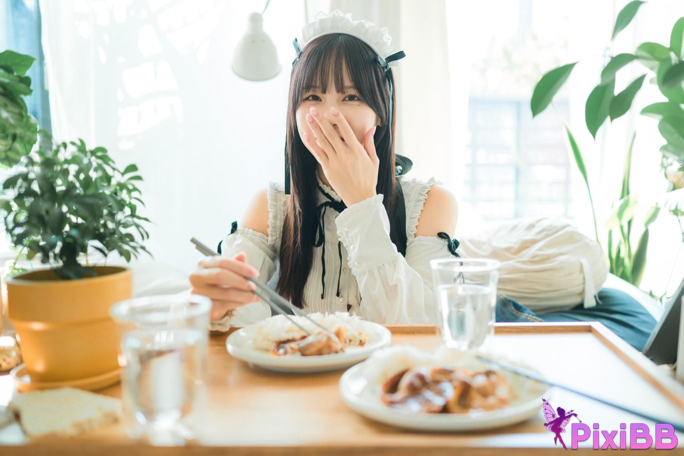 Cosplayer Kenken DL photo collection What I want to do with my favorite maidroid PixiBB.COM 070