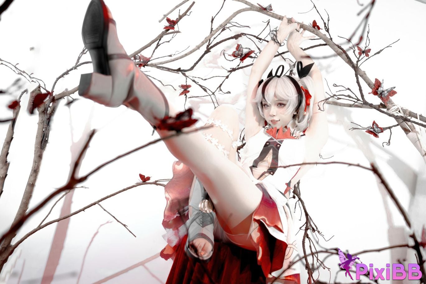 Cosplayer Zhiyue Etsu ko Ming Chao camellia PixiBB.COM 006