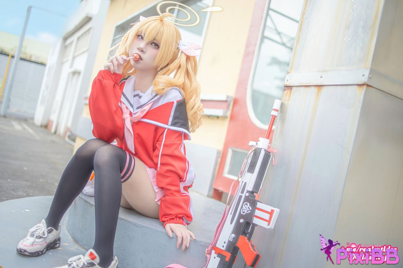 Cosplayer Zhiyue Etsu ko Azure Files Yoshimi Ibaraki PixiBB.COM 004