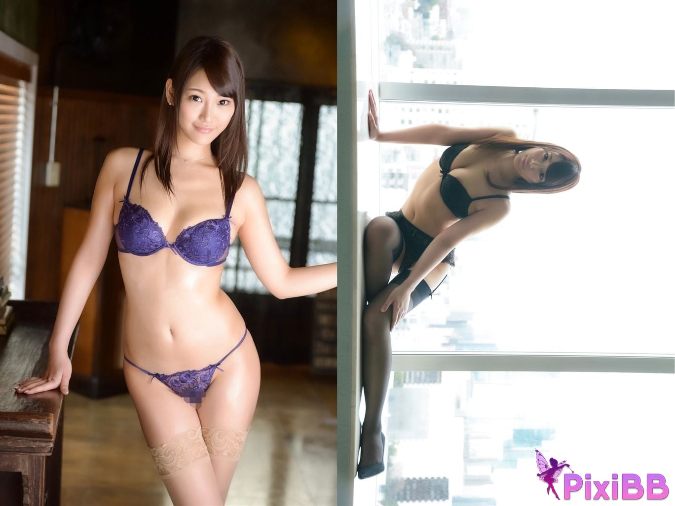 Japanese Idol Nao Wakana enchanting lingerie PixiBB.COM 021