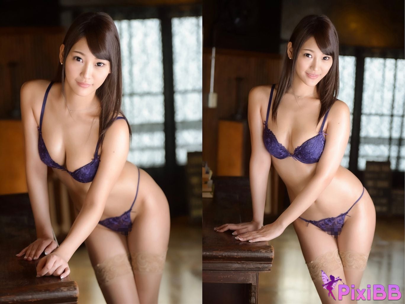 Japanese Idol Nao Wakana enchanting lingerie PixiBB.COM 022