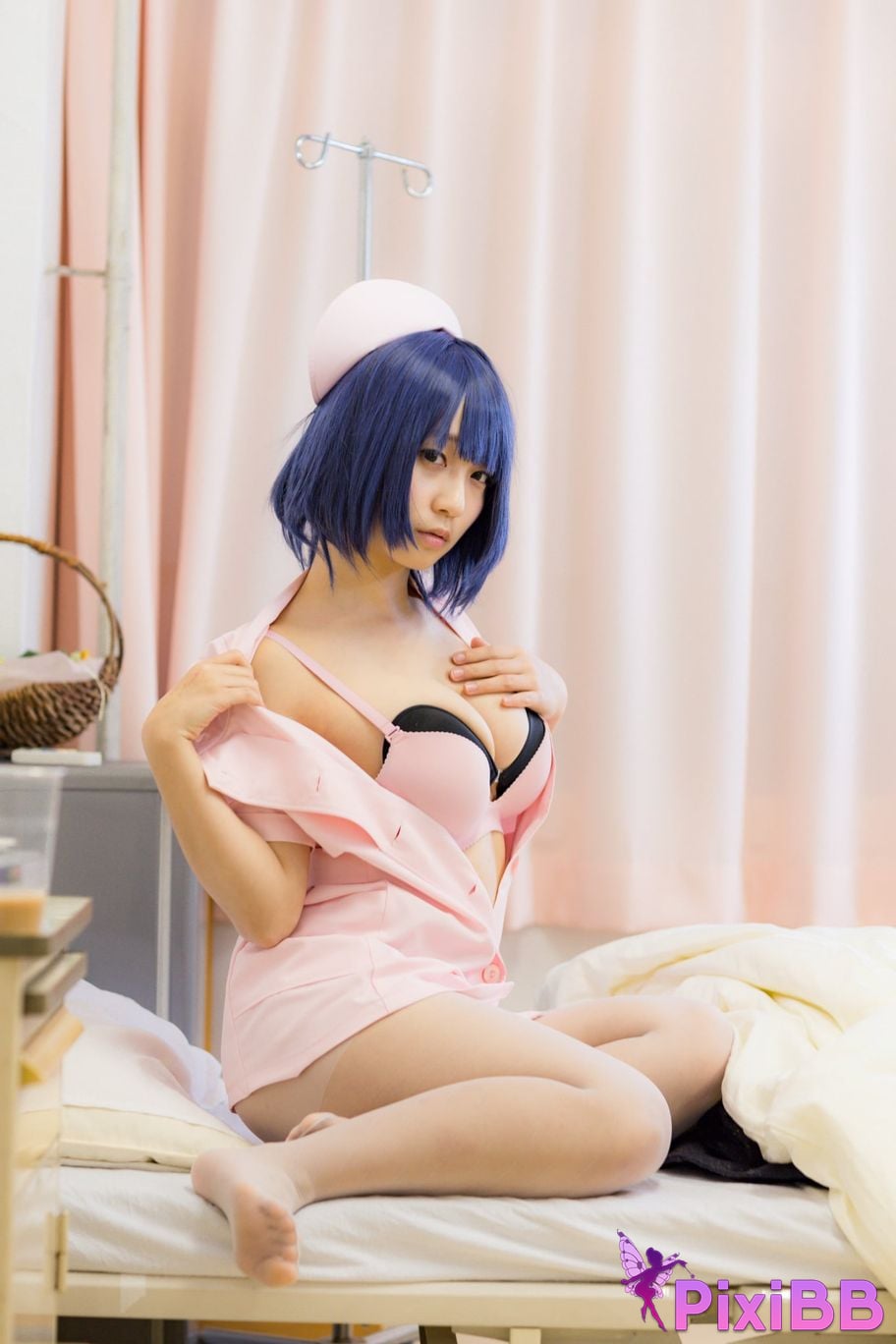 Japanese Idol Moe Iori night shift ward YAKIN BYOTOU Nurse PixiBB.COM 014