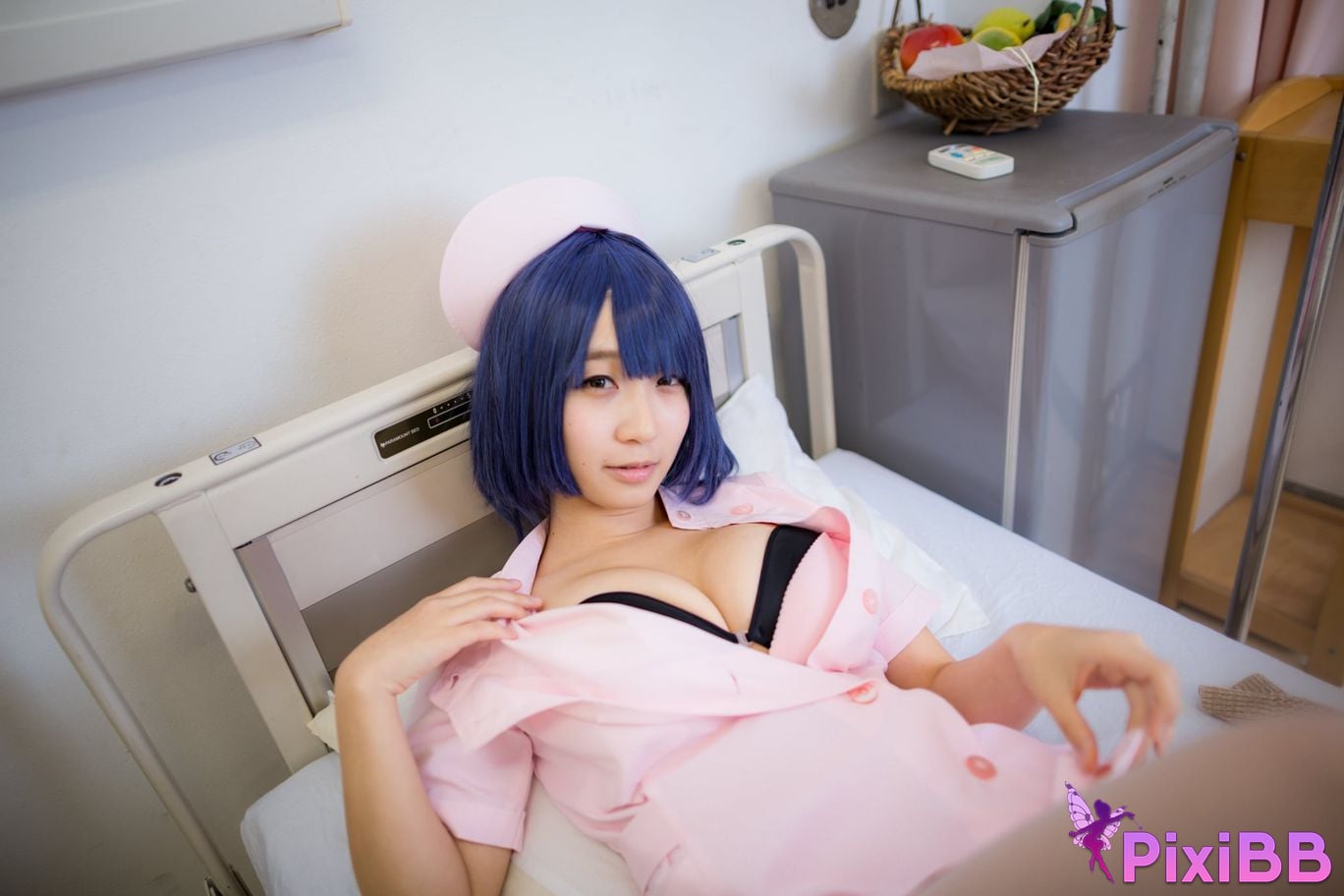 Japanese Idol Moe Iori night shift ward YAKIN BYOTOU Nurse PixiBB.COM 017