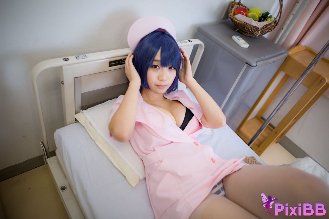 Japanese Idol Moe Iori night shift ward YAKIN BYOTOU Nurse PixiBB.COM 020