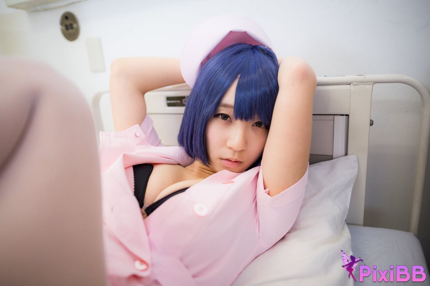 Japanese Idol Moe Iori night shift ward YAKIN BYOTOU Nurse PixiBB.COM 023