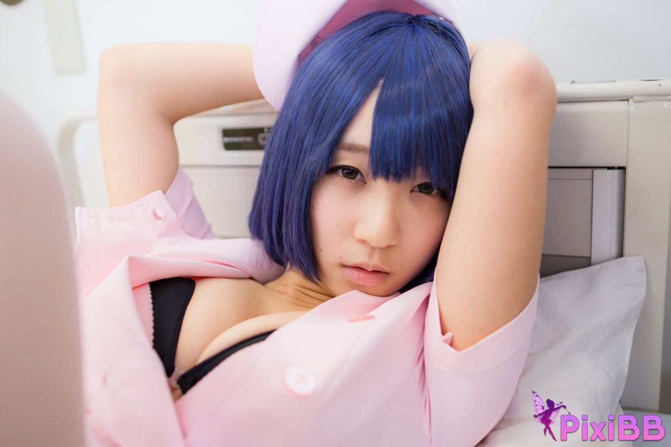 Japanese Idol Moe Iori night shift ward YAKIN BYOTOU Nurse PixiBB.COM 025